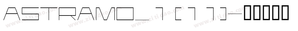 ASTRAMO_1 (11)字体转换